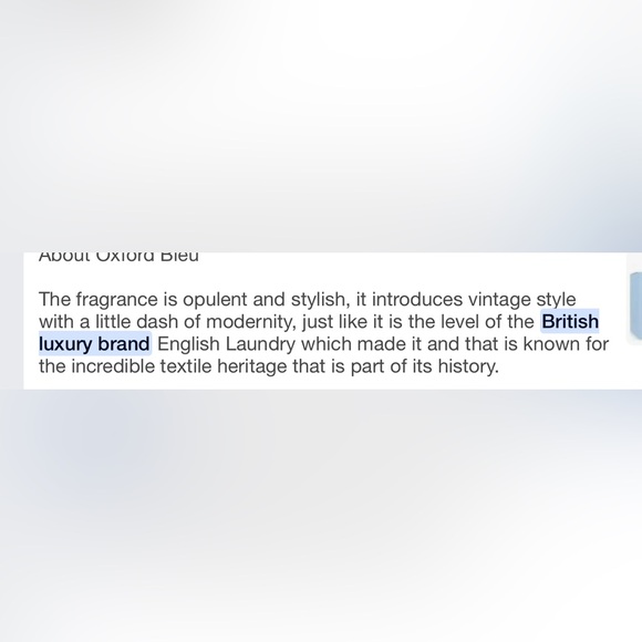 Crown English Laundry Black and Gold Perfume - Picture 5 of 6